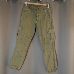 prAna Cargo Green Kadri Jogger Pants